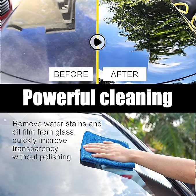 Windshield Glass Oil Film Cleaner (Buy 1 Get 1 Free)