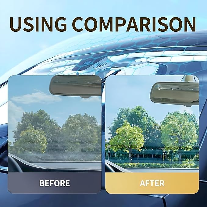 Windshield Glass Oil Film Cleaner (Buy 1 Get 1 Free)