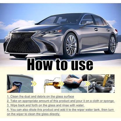 Windshield Glass Oil Film Cleaner (Buy 1 Get 1 Free)